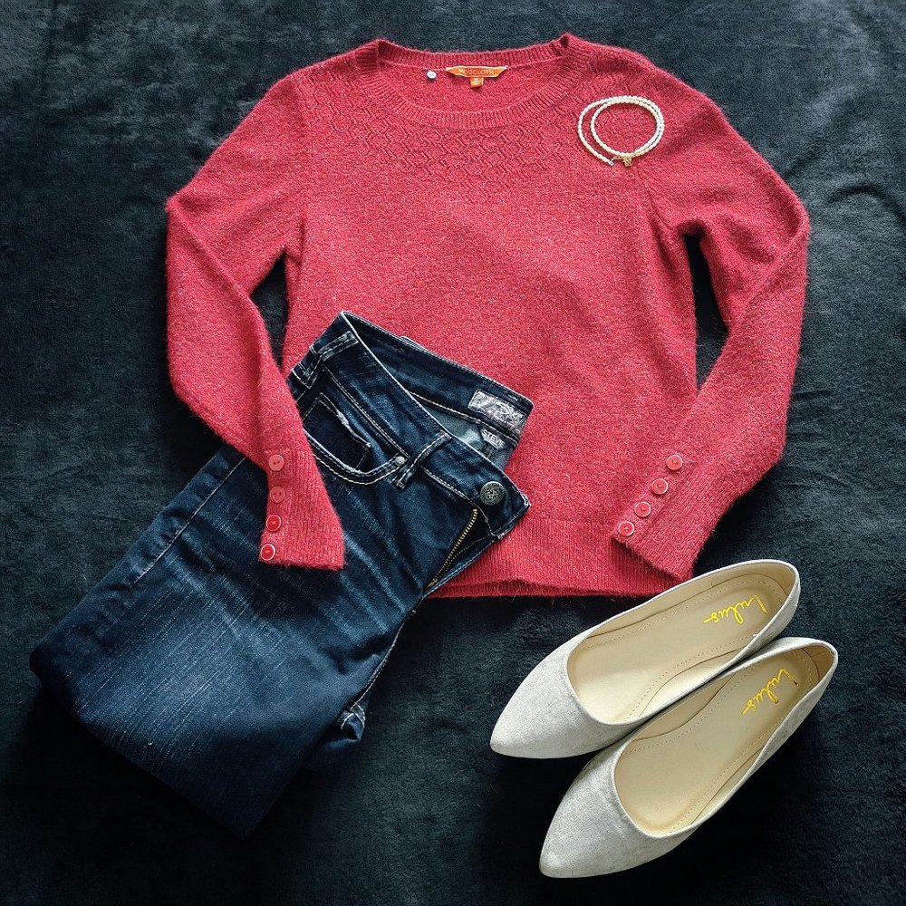Modcloth Charter School Long Sleeve Pullover Sweater